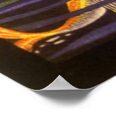 Vintag Mermaid Poster (Ecke)