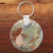 Vintag Mermaid Schlüsselanhänger (Vorderseite)