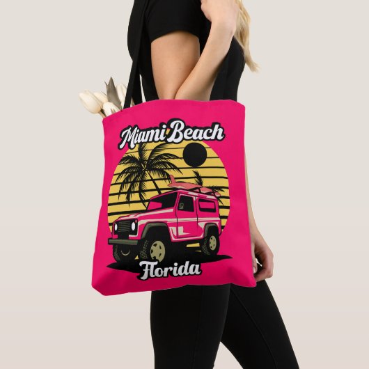 Vintag Miami Beach Florida Tasche (Von Nahem)