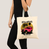 Vintag Miami Beach Florida Tragetasche (Vorderseite (Produkt))