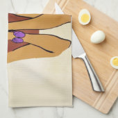 Vintag Miami Beach Küchentuch (Viertel Falte)