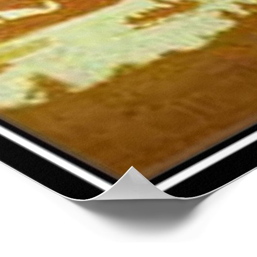 Vintag Miami, Florida, USA - Poster (Ecke)