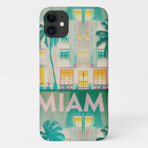 Vintag Miami, Ocean Drive iPhone Case
