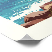 Vintag Michigan Poster (Ecke)