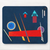 Vintag "Mighty Red" - Kandinsky Art Mousepad (Vorne)