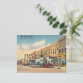 Vintag, Miles City, Montana Postkarte (Stehend Vorderseite)