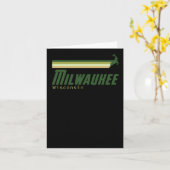 Vintag Milwaukee Basketball Karte (Gelbe Blume)