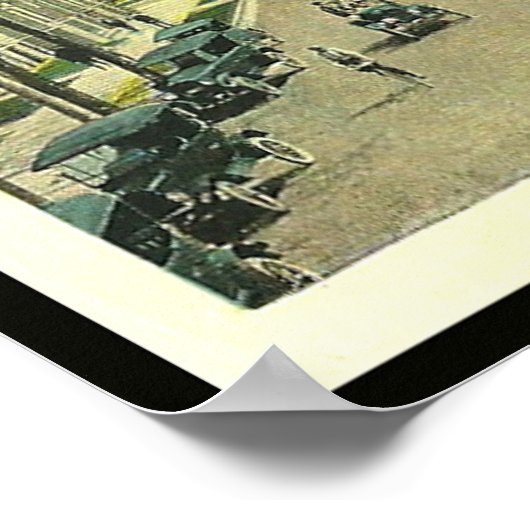 Vintag Milwaukee Poster (Ecke)