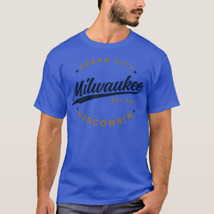 Vintag Milwaukee Wisconsin Cream City USA 1 T-Shirt