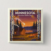 Vintag Minnesota Button (Vorderseite)