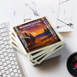 Vintag Minnesota Magnet<br><div class="desc">Vintag Minnesota</div>