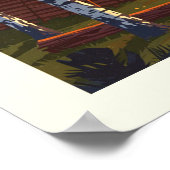 Vintag Minnesota Poster (Ecke)