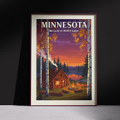 Vintag Minnesota Poster