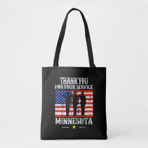 Vintag Minnesota Tote Tasche Leinwand Tasche
