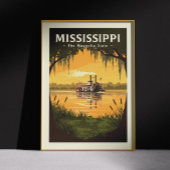 Vintag Mississippi Poster