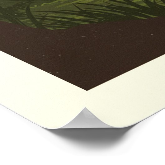 Vintag Mississippi Poster (Ecke)