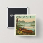 Vintag Missouri Button (Vorne & Hinten)