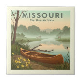 Vintag Missouri Fliese (Vorderseite)