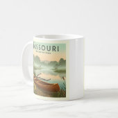 Vintag Missouri Kaffeetasse (Vorderseite Links)