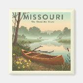 Vintag Missouri Magnet (Vorne)