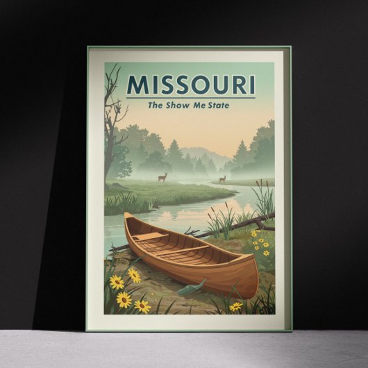 Vintag Missouri Poster