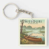 Vintag Missouri Schlüsselanhänger (Vorderseite)