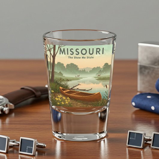 Vintag Missouri Schnapsglas