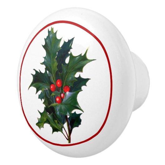 Vintag mit Berries Schublade / Kabine Keramikknauf (Rechts)