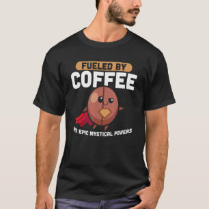 Vintag mit Kaffee und epischen mystischen Powern T-Shirt