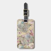 Vintag mit Schmetterlingen Case-Mate iPhone Hülle Gepäckanhänger (Vorderseite vertikal)