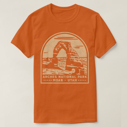 Vintag Moab Utah T-Shirt (Design vorne)