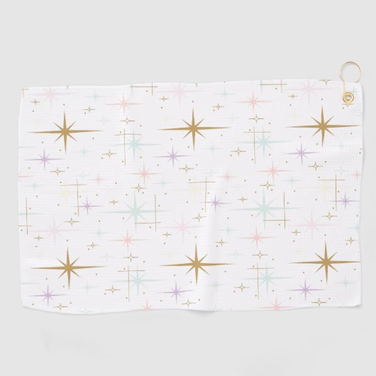 Vintag Mod Golfhandtuch (Horizontal)