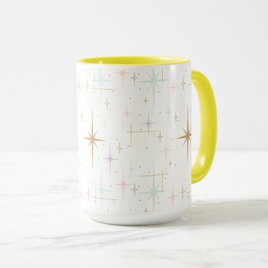 Vintag Mod Tasse (VorderseiteRechts)