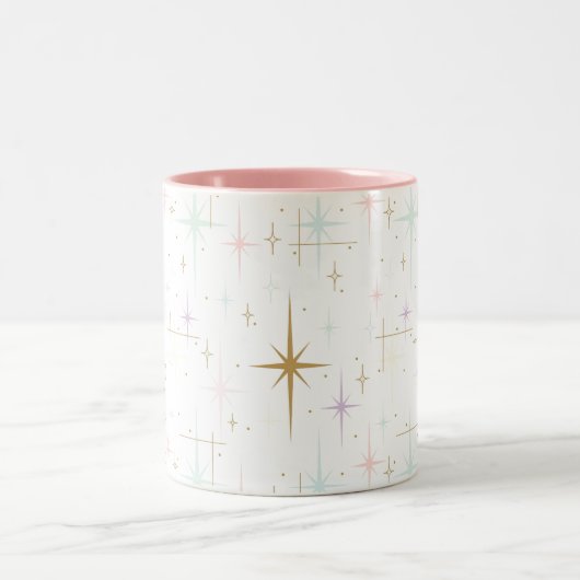 Vintag Mod Zweifarbige Tasse (Mittel)