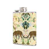 Vintag Moderner Blume Tropischer Jungle Flachmann (Links)