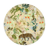 Vintag Moderner Blume Tropischer Jungle Schneidebrett (Vorderseite)