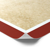 Vintag Moka Coffee Maker Italienischer Retro Poster (Ecke)