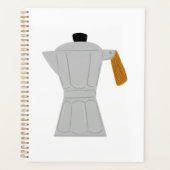 Vintag Moka Pot Kaffeemaschine Retro Espresso Planer (Vorderseite)