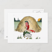 Vintag Momma Goose Postkarte (Vorne/Hinten)