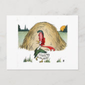 Vintag Momma Goose Postkarte (Vorderseite)