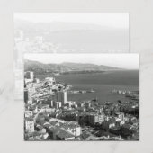 Vintag Monaco Fürstentum Monte Carlo Hafen Postkarte (Vorne/Hinten)