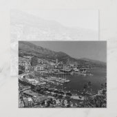 Vintag Monaco Monte-Carlo Allgemeiner Überblick Postkarte (Vorne/Hinten)