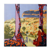 Vintag Monaco Monte Carlo Fliese (Vorderseite)