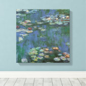 Vintag Monet Water Lilies Leinwanddruck (Insitu (Holzboden))