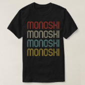 Vintag Monoski T-Shirt (Design vorne)