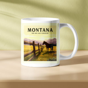 Vintag Montana Kaffeetasse