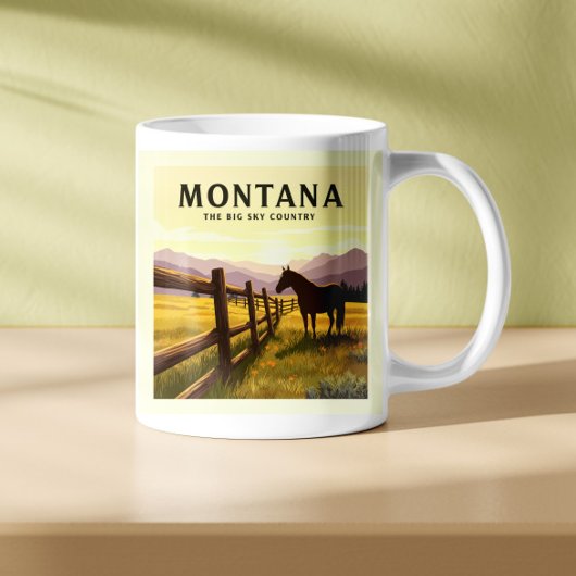 Vintag Montana Kaffeetasse