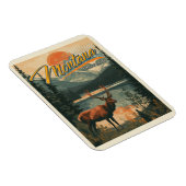 Vintag Montana Magnet (Rechte Seite)