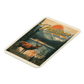 Vintag Montana Magnet (Linke Seite)