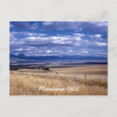 Vintag Montana Postkarte (Vorderseite)